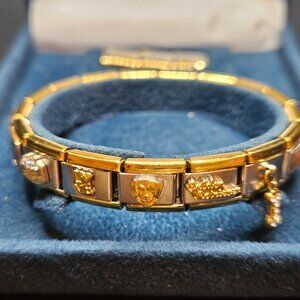 Vintage Bradford Exchange Charming Touches Bracelet